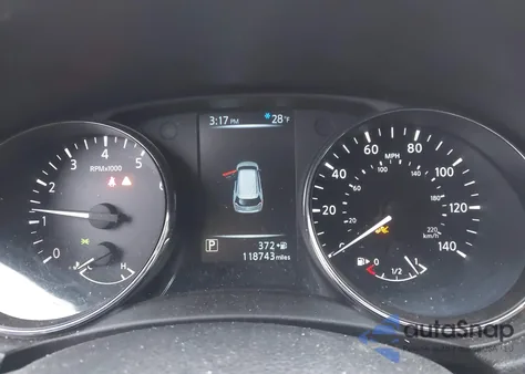 2017 Nissan Rogue Sv from USA, damaged, VIN 5N1AT2MV1HC826536